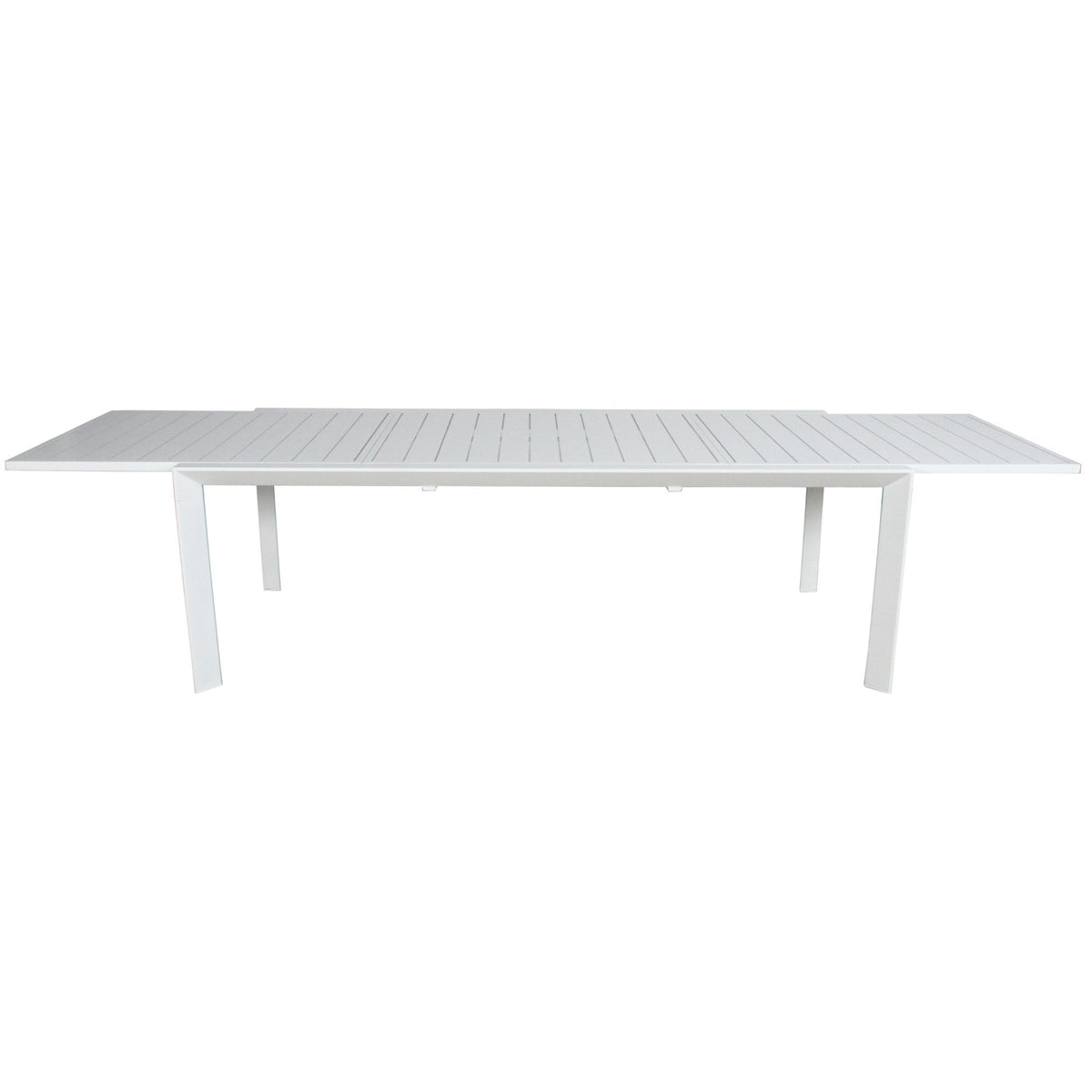 Iberia Metal Outdoor Table – White