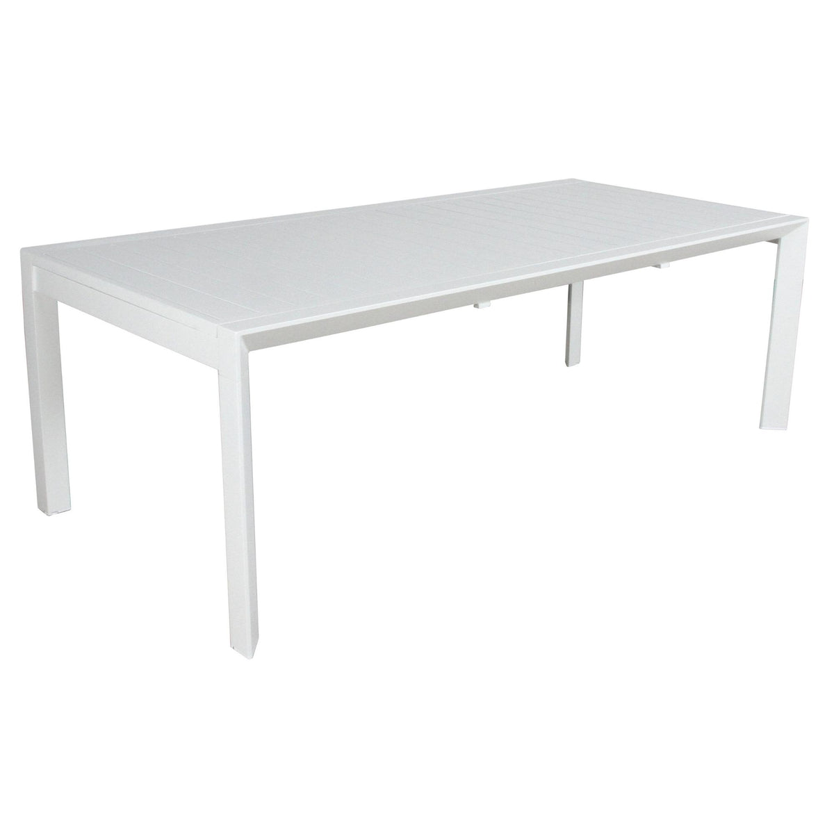 Iberia Metal Outdoor Table – White