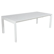 Iberia Metal Outdoor Table – White