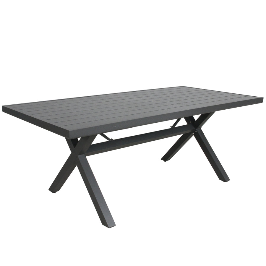 Percy Metal Outdoor Table – Grey