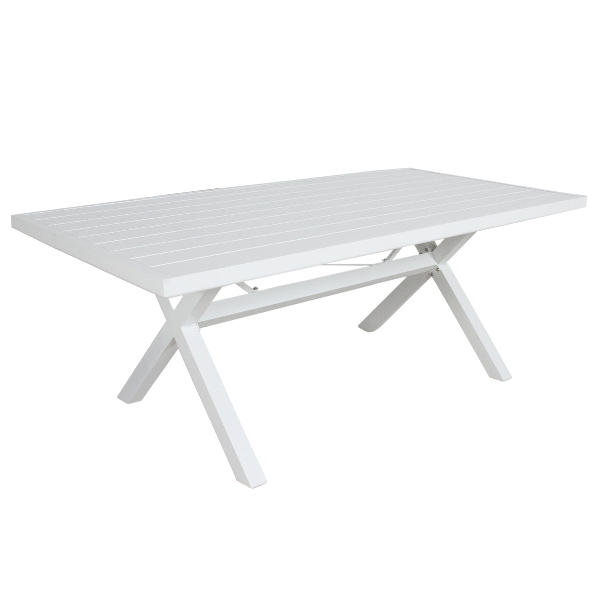 Percy Metal Outdoor Table – White