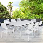 Percy Metal Outdoor Table – White