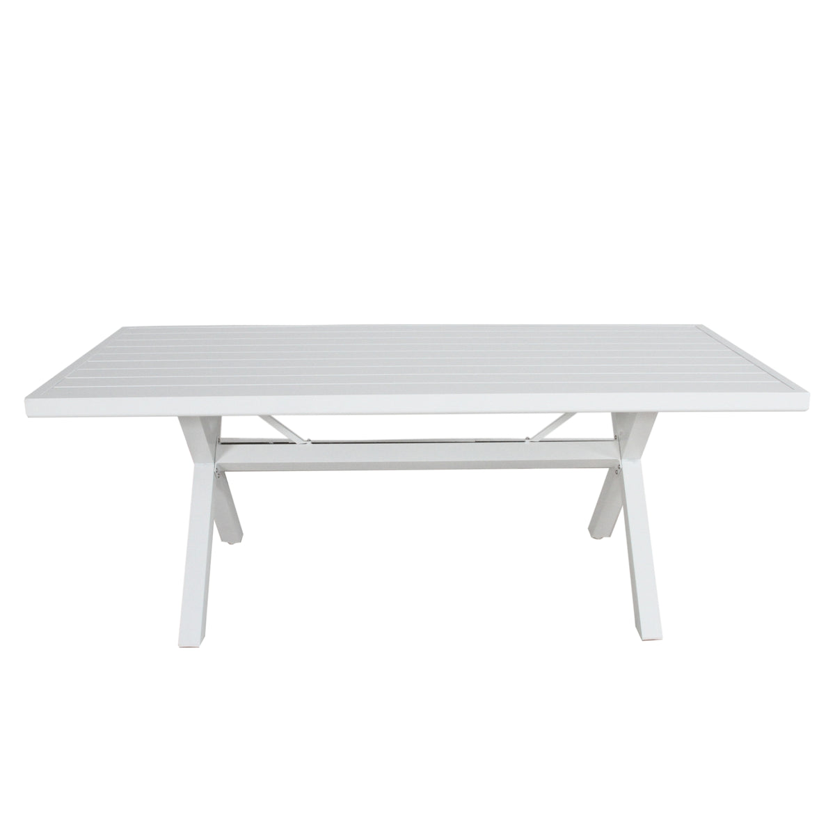 Percy Metal Outdoor Table – White