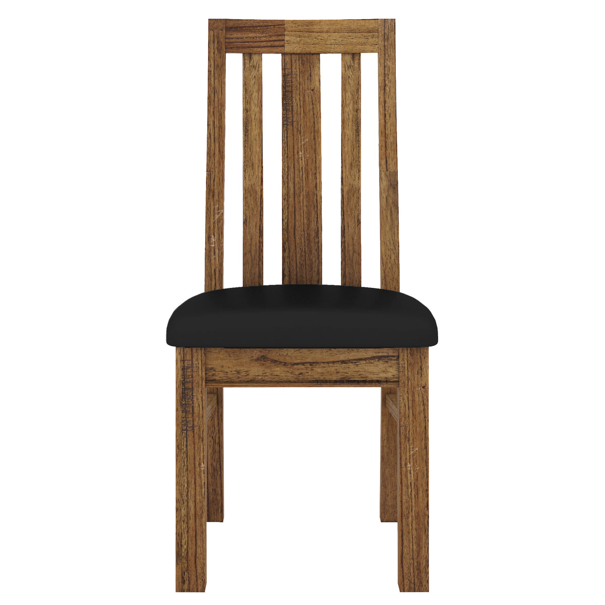 Birdsville PU Leather Dining Chair Set of 2 – Brown