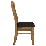 Birdsville PU Leather Dining Chair Set of 2 – Brown