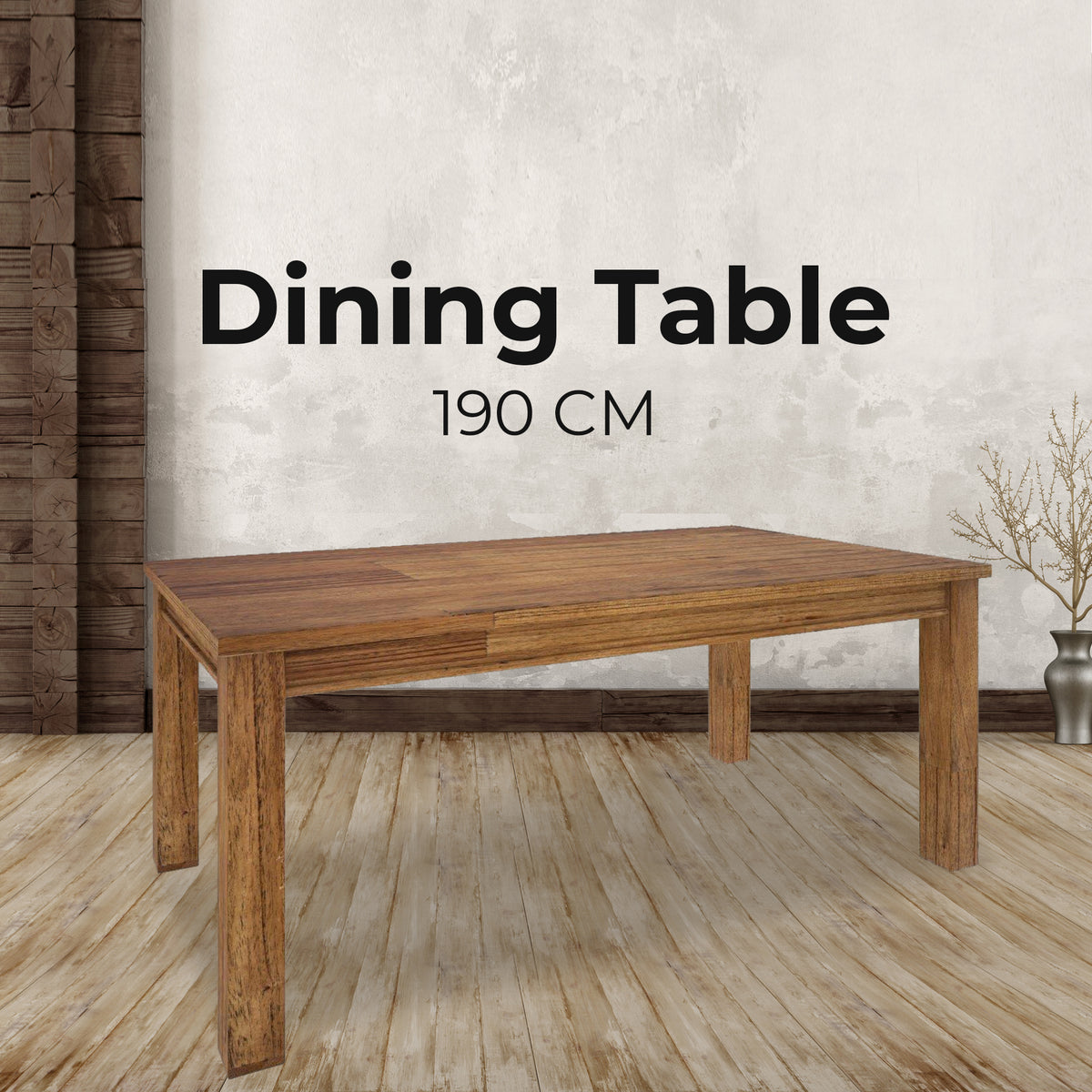 Birdsville Dining Table – Brown