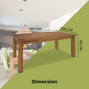 Birdsville Dining Set – Brown