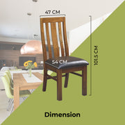 Birdsville Dining Set – Brown