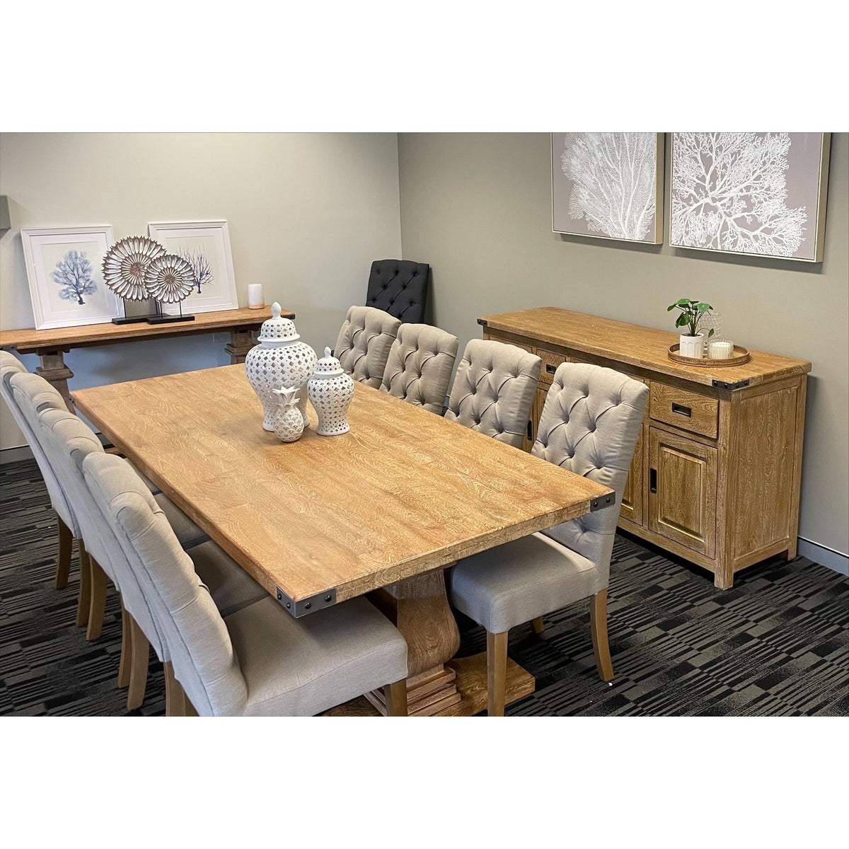 Gloriosa Dining Set – Beige