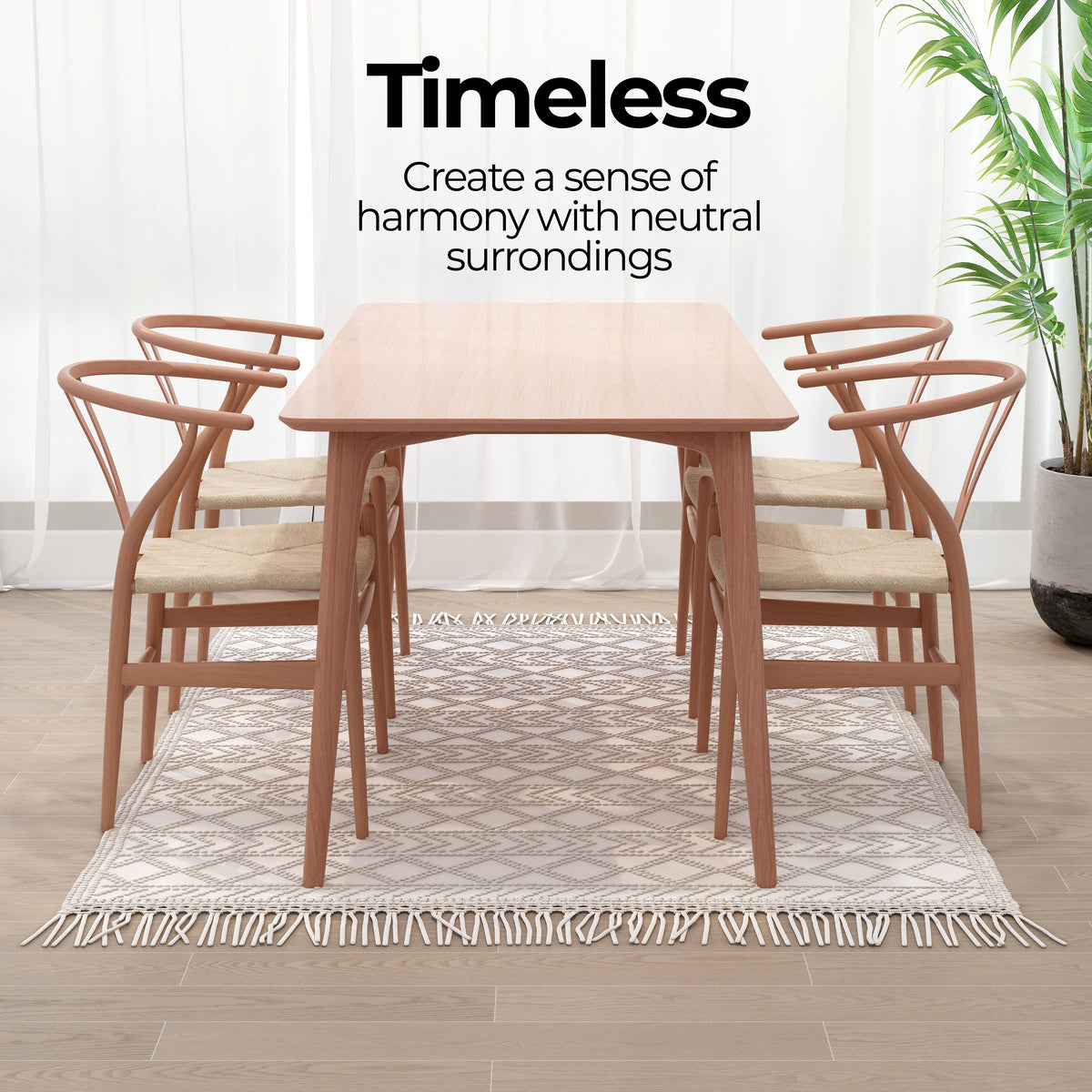 Forrest Dining Set – Natural