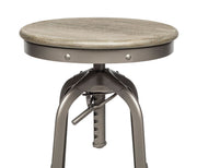 Dawson Gas-Lift Swivel Bar Stool – Grey