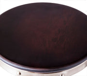 Fletcher Wooden Gas-Lift Swivel Bar Stool – Black