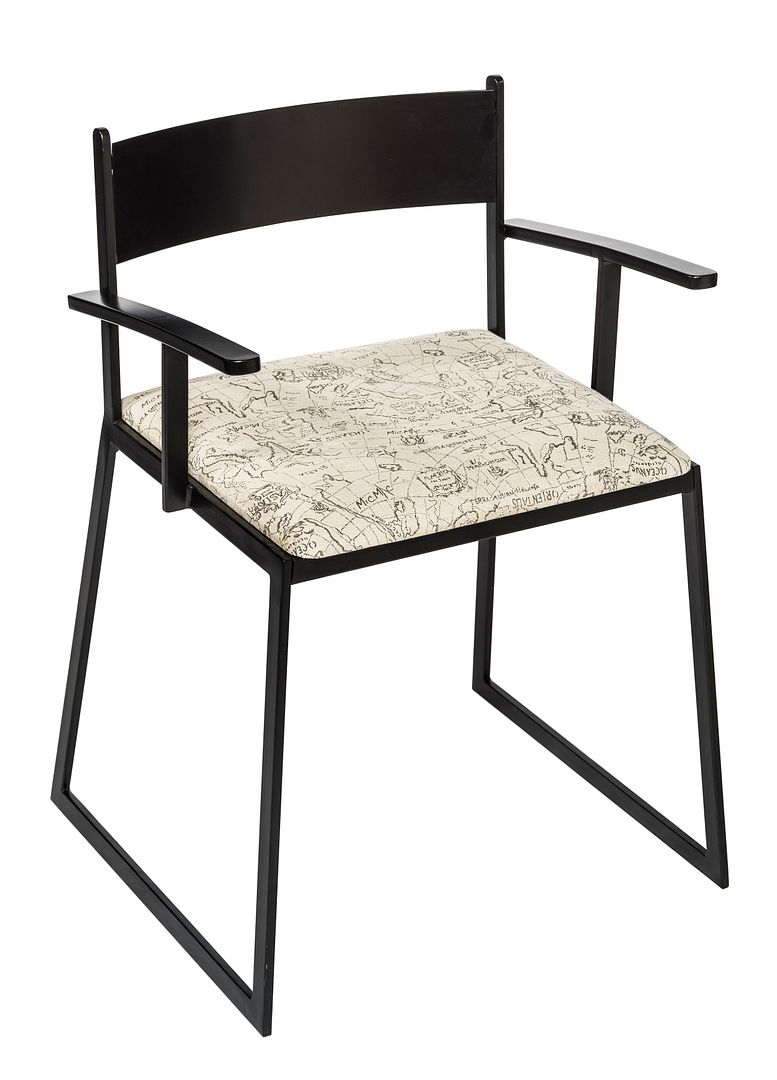 Quinn Metal Dining Chair Set of 2 – Black