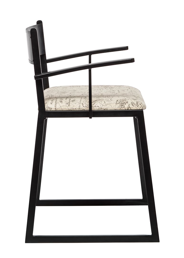 Quinn Metal Dining Chair Set of 2 – Black