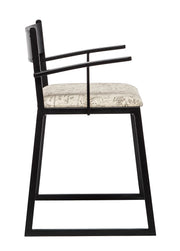 Quinn Metal Dining Chair Set of 2 – Black