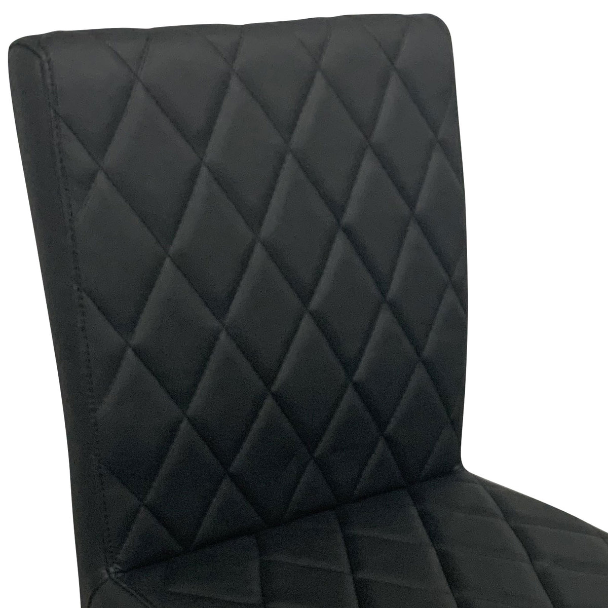 Vega PU Leather Dining Chair Set of 2 – Gold