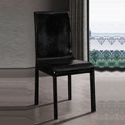 Raleigh Wooden Dining Chair Set of 2 – Black