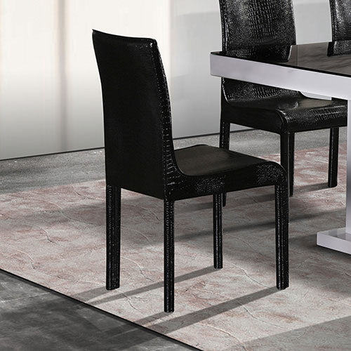 Raleigh Wooden Dining Chair Set of 2 – Black
