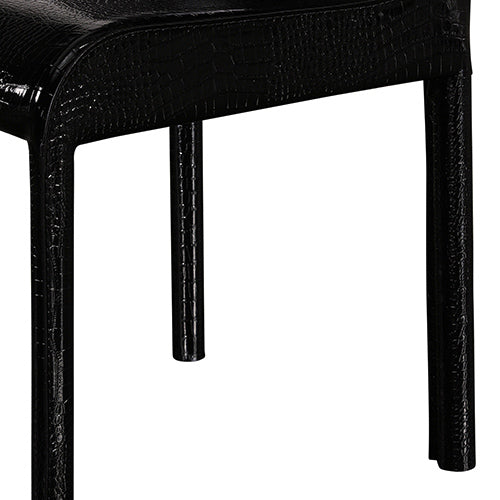 Raleigh Wooden Dining Chair Set of 2 – Black