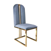 Sloane Fabric Dining Chair Set of 2 – Gold
