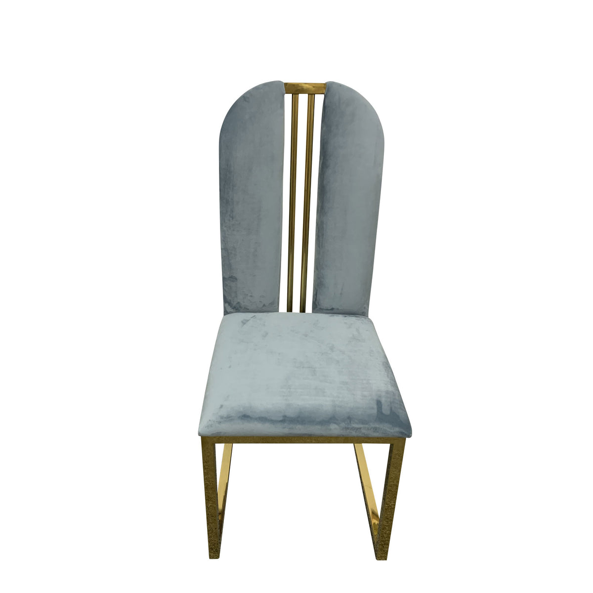 Sloane Fabric Dining Chair Set of 2 – Gold