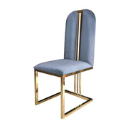 Sloane Fabric Dining Chair Set of 2 – Gold
