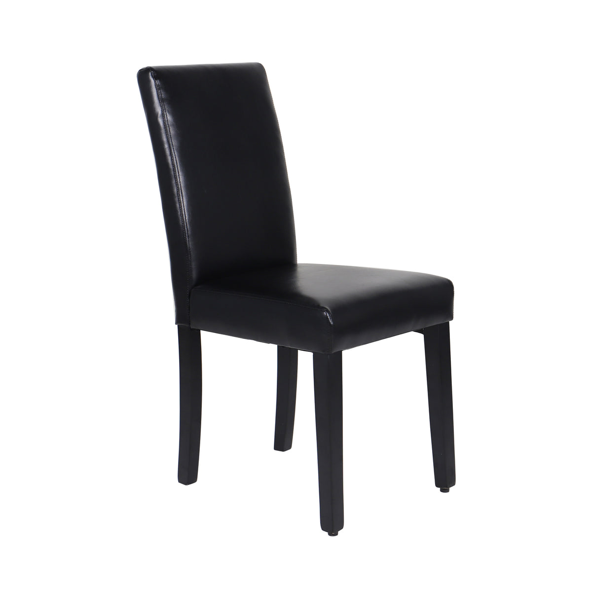Marston Wooden Dining Chair Set of 2 – Black