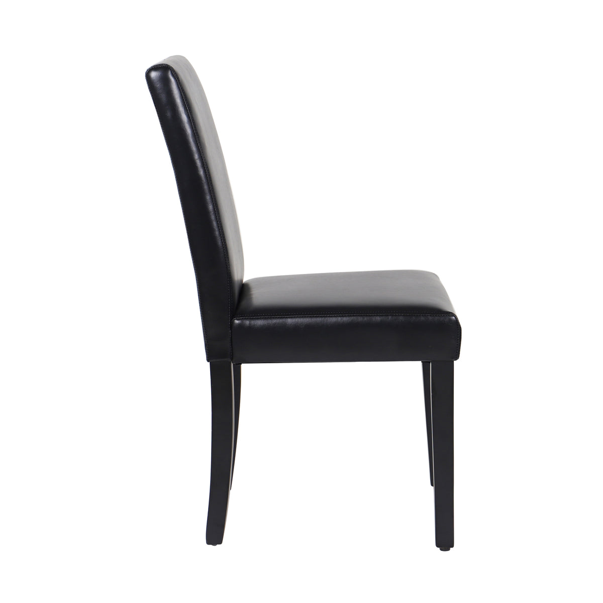 Marston Wooden Dining Chair Set of 2 – Black