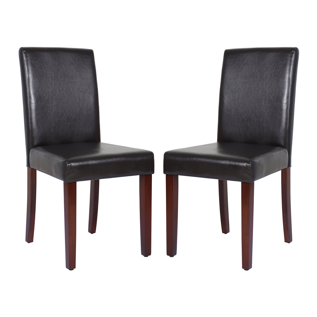 Mercer Wooden Dining Chair Set of 2 – Brown