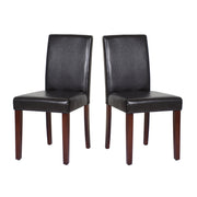 Mercer Wooden Dining Chair Set of 2 – Brown