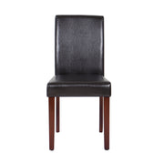 Mercer Wooden Dining Chair Set of 2 – Brown