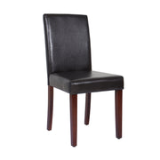 Mercer Wooden Dining Chair Set of 2 – Brown