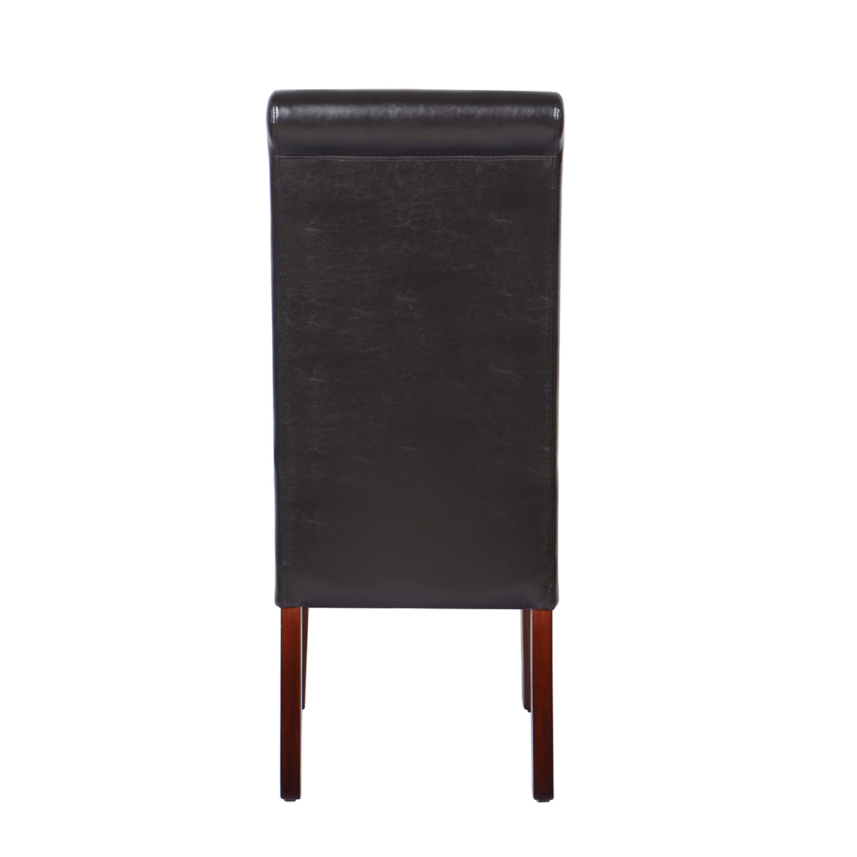 Matteo Wooden Dining Chair Set of 2 – Brown