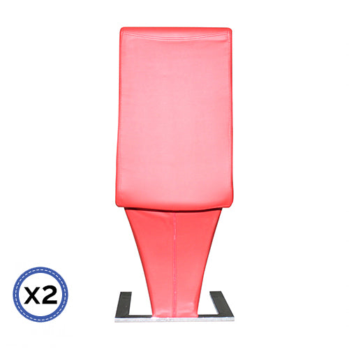 Nash Dining Chair Set of 2 – Red