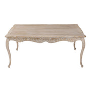 Medium Fabric Dining Set – White