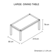 Marcel Fabric Dining Set