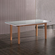 Edwin Wooden Dining Table – White