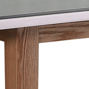 Edwin Wooden Dining Table – White