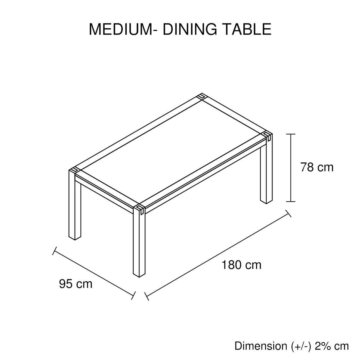 Delano Wooden Dining Table