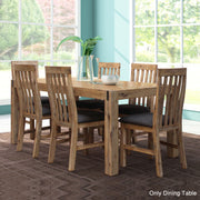 Gable Wooden Dining Table