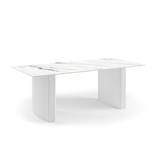 Callan Dining Table – White
