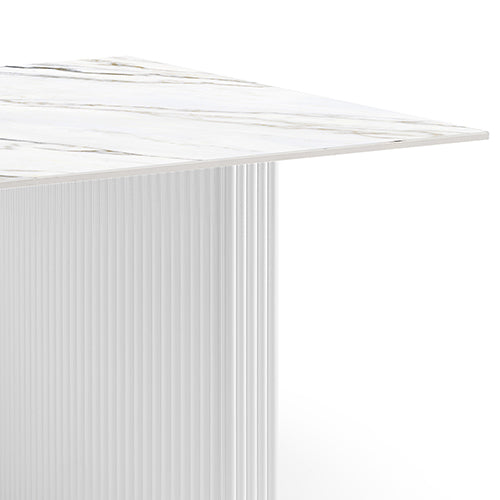 Callan Dining Table – White