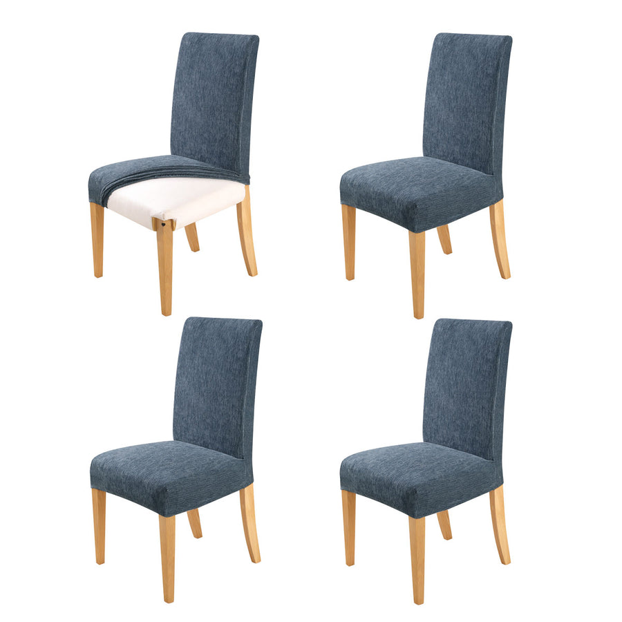 Fletcher Dining Chair Cover Set – Blue