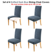 Fletcher Dining Chair Cover Set – Blue