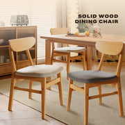 Sawyer Fabric Dining Chair – Natural