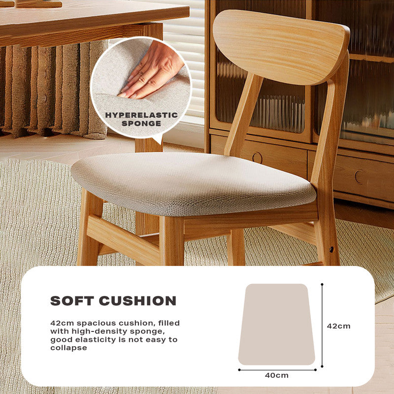 Sawyer Fabric Dining Chair – Natural