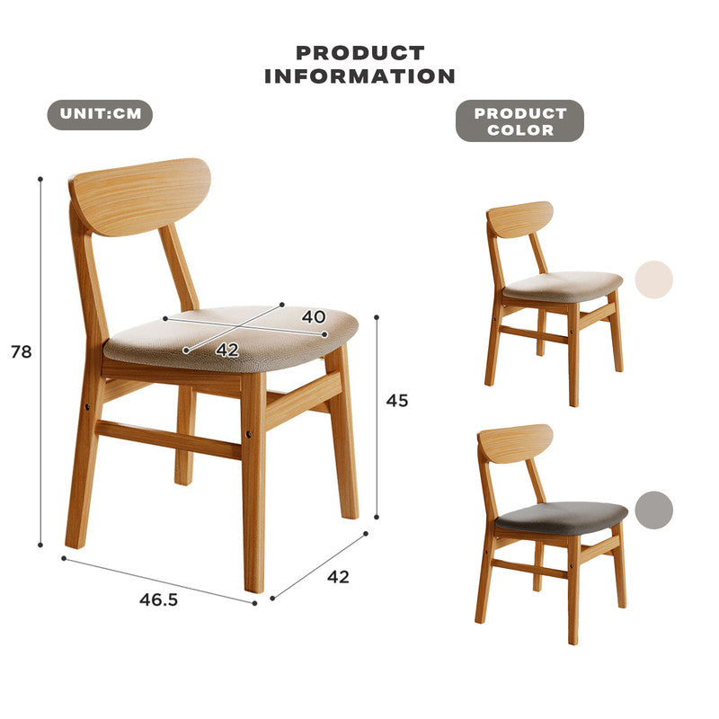 Sawyer Fabric Dining Chair – Natural