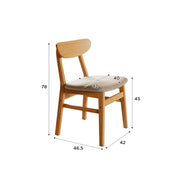 Sidney Fabric Dining Chair – Natural