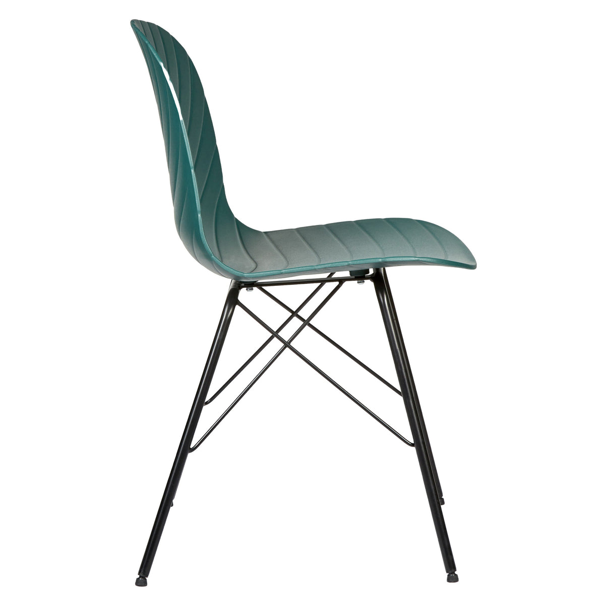 Santos Office Chair Set of 2 – Dark Green