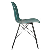 Santos Office Chair Set of 2 – Dark Green